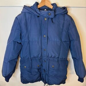 Eddie Bauer Vintage Kara Koram Goose Down Parka Jacket 80s Blizzard Proof Size S